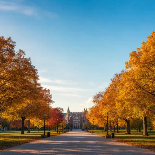 Campus Scenery background 18