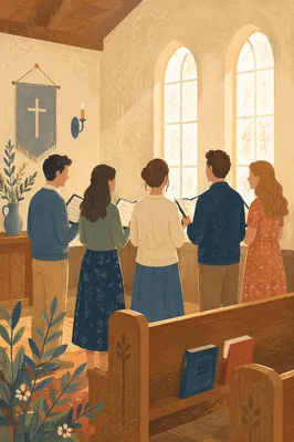 A Cappella Worship Group in Morning Harmony