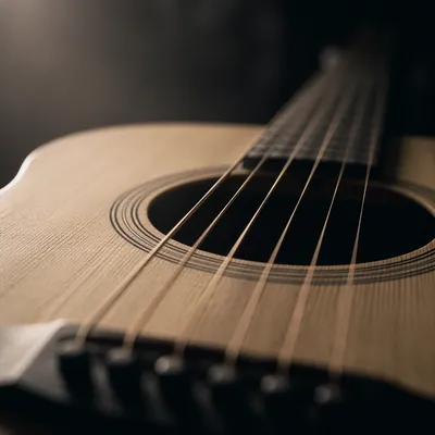 Acoustic Guitar in Quiet Worship