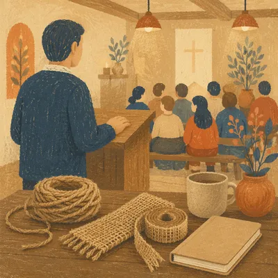 Associate Pastor Leading Wednesday Evening Service