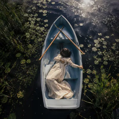 Serene River Baptism in Marsh Backwater