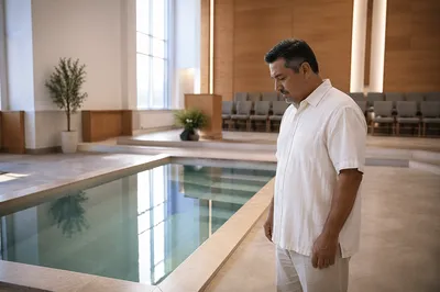 Modern Church Baptism Pool Interior