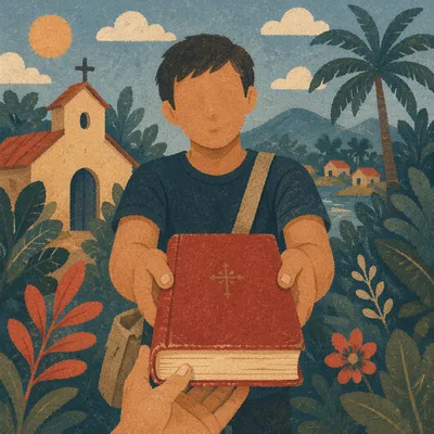Bible Distribution in Tropical Mission Field