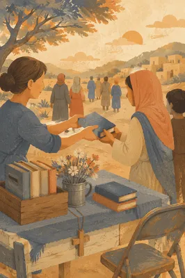 Bible Distribution at Rural Mission Outreach