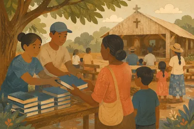 Bible Distribution Under Rural Mission Tree