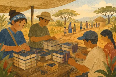 Bible Distribution in Remote Mission Field