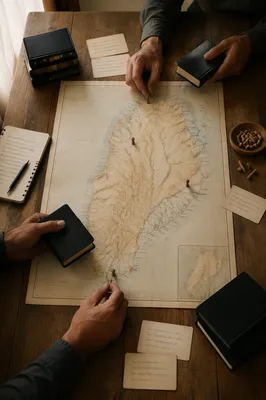 Bible Distribution Planning on Mission Field Map