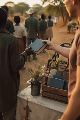 Bible Distribution at Rural Mission Outreach