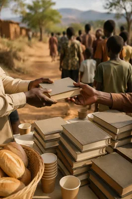 Bible Distribution Outreach in Rural Village