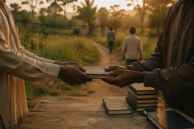 Rural Bible Distribution Outreach in Golden Light