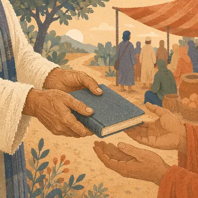 Mission Field Scripture Sharing in Gentle Hands