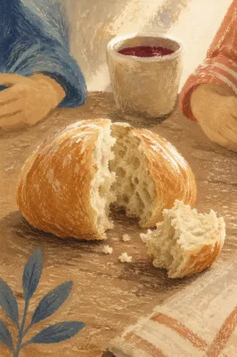 Breaking Bread at a Quiet Communion Table