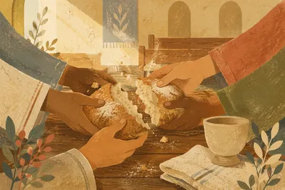 Breaking Bread in Warm Chapel Fellowship