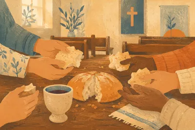 Breaking Bread in Chapel Communion