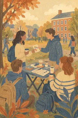 Campus Faith Outreach on Student Quad