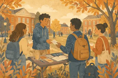 Campus Faith Outreach on Student Quad