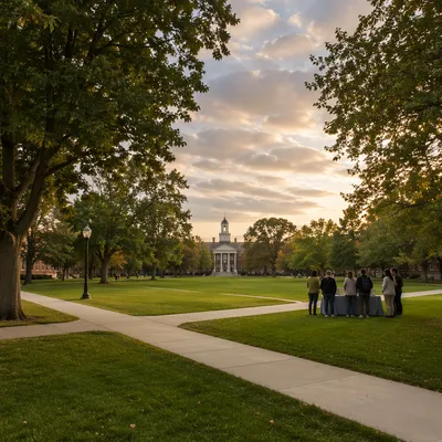 Welcoming Campus Evangelism on University Quad