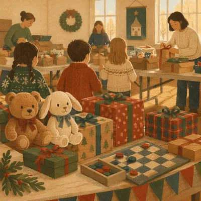Christmas Toy Drive at Church Fellowship Hall