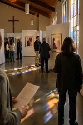 Faith Art Gallery in Church Hall