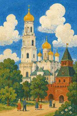 White Church Bell Tower Under Blue Sky