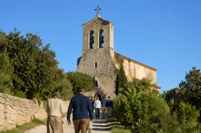 Countryside Church Bell Tower Under Blue Sky