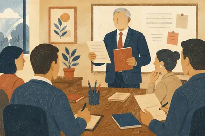 Elder Discussion at Church Board Meeting