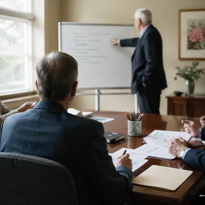 Church Elder Leading Board Meeting Discussion
