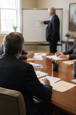 Church Board Meeting with Elder Discussion