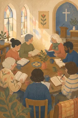 Warm Church Book Club Discussion Circle