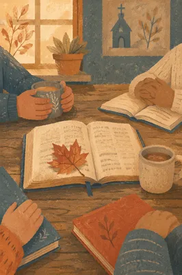 Cozy Church Book Club Reading Circle