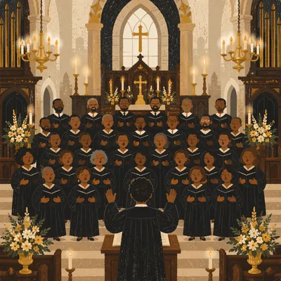 Joyful Gospel Choir in Grand Sanctuary