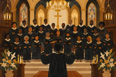 Joyful Gospel Choir in Grand Sanctuary