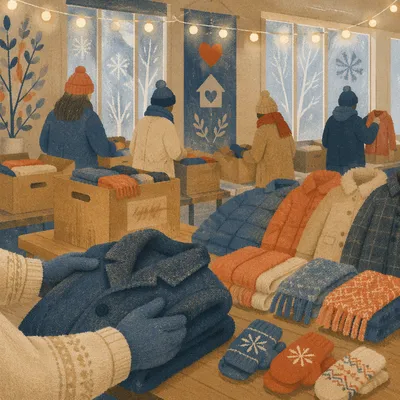Church Winter Coat Drive Community Care