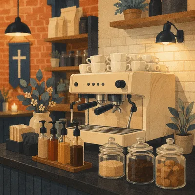 Warm Church Espresso Fellowship Coffee Bar