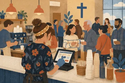 Church Coffee Bar After Service Fellowship