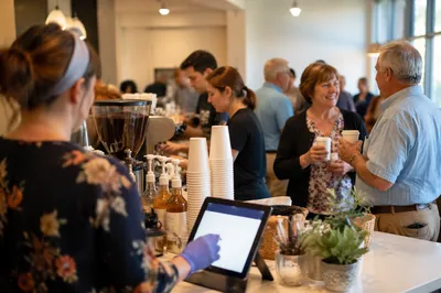 Church Coffee Bar After Service Fellowship