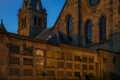 Peaceful Church Columbarium Memorial Wall