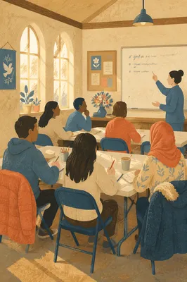 Welcoming Church ESL Class for Newcomers