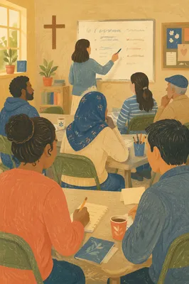 Church ESL Welcome Class for Immigrants