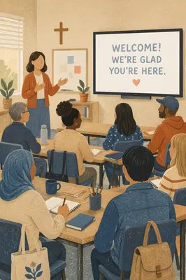 Welcoming Church ESL Class for Immigrants
