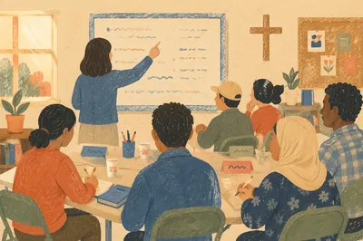 Church ESL Welcome Class for Immigrants