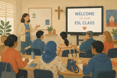 Welcoming Church ESL Class for Immigrants