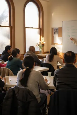 Welcoming Church ESL Class for New Immigrants