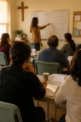 Church ESL Welcome Class for Immigrants