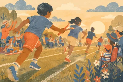 Joyful Church Field Day Relay Race