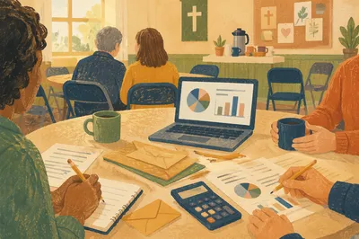 Church Budgeting Class in Warm Fellowship Room