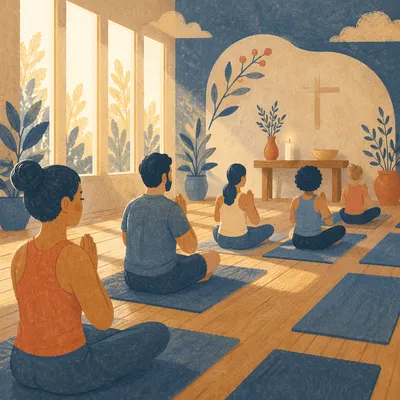 Prayer Before Church Fitness Class