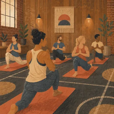 Church Fitness Prayer Stretch Class