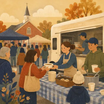Church Food Truck Outreach Festival Gathering