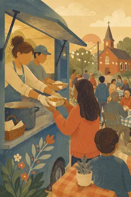 Church Food Truck Outreach Festival Gathering